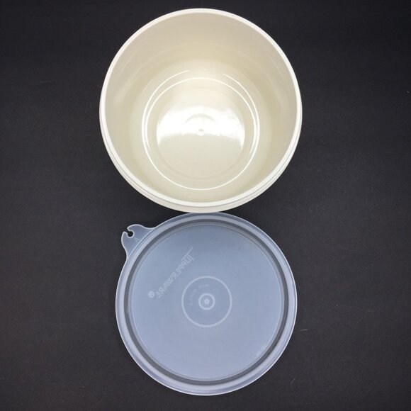 Vintage Tupperware Party Platter Snack Container Lid Retro Chips Dip 1666 1665 - Picture 10 of 16